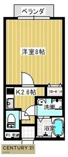 リヴェールA棟【1階】の間取り