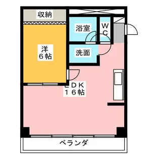 第3泰水堂ビル【6階】の間取り