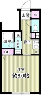 スタンズ神楽坂【3階】の間取り