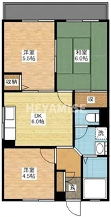 椿谷ビル【3階】の間取り
