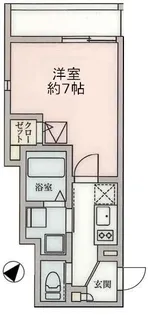UNISON神宮前【3階】の間取り