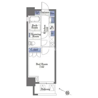 プライムメゾン神保町【12階】の間取り