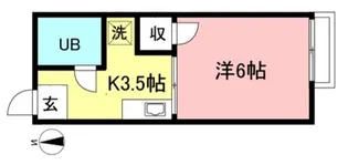 シティハイム3【2階】の間取り