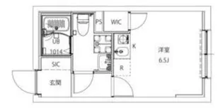 AXIA CITY大山【1階】の間取り