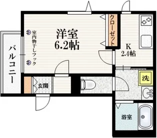 Qualia東十条【2階】の間取り