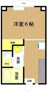 ハウスグリーン【1階】の間取り