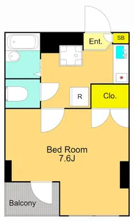 江島ビル【4階】の間取り