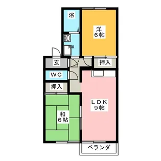 プチドリーム【1階】の間取り