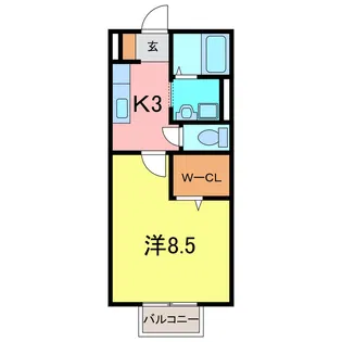 アミエーラ【2階】の間取り