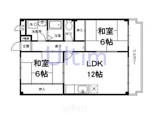 マリッチ赤池【1階】の間取り