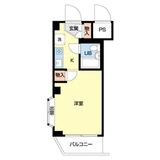アーバン高柳【1階】の間取り