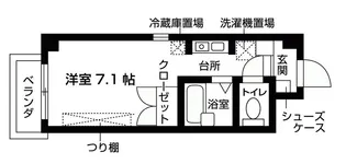 ヴェール魚崎【3階】の間取り