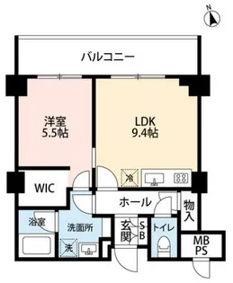 ソライエアイルときわ台【2階】の間取り