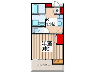 杜のアパートセカンド【2階】の間取り