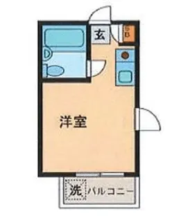 ハイシティ代々木公園【3階】の間取り