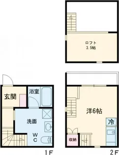 エクセルシアK-II【1階】の間取り