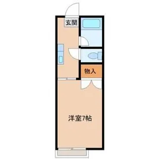 コートパレス千代田【2階】の間取り