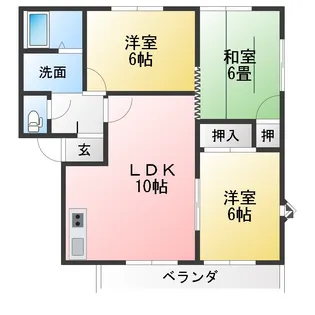 プレミスII【2階】の間取り