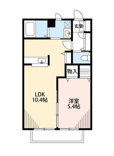 アペックスハイツ西船II【1階】の間取り