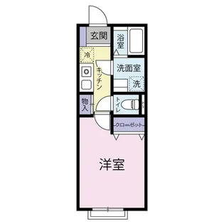 アイドクレース【1階】の間取り