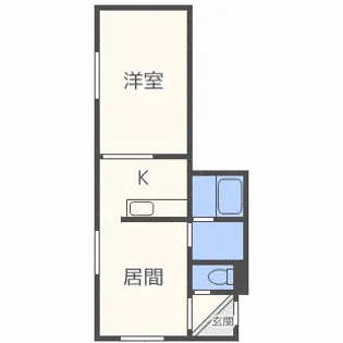 プリマヴェーラB【1階】の間取り