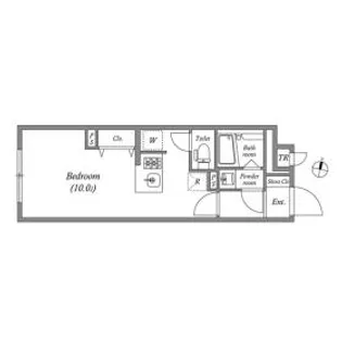 ルネサンスコート池袋【2階】の間取り