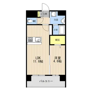 LIBTH菊陽227【7階】の間取り