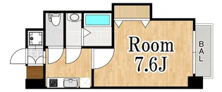 Luxe新大阪IV【15階】の間取り