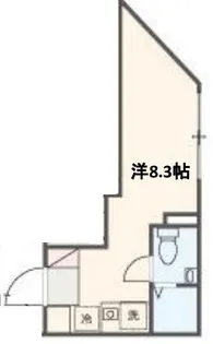 Meldia Residence王子【3階】の間取り