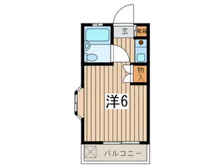 クレイハイツ【2階】の間取り