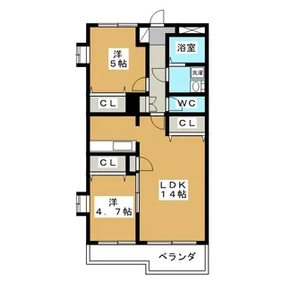 THE.MARVELOUSMANSION【2階】の間取り