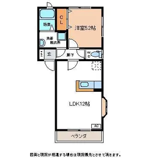 サウスヒルズ【2階】の間取り