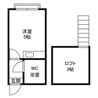 プラザドゥレガリア【2階】の間取り