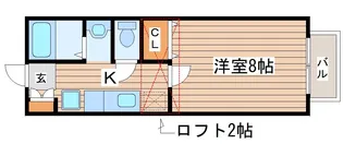 サンヒルズ国見四番館【2階】の間取り