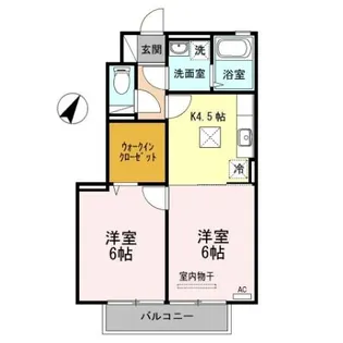 ストーンゲート・ビスタ【1階】の間取り