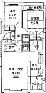 パークコート【3階】の間取り