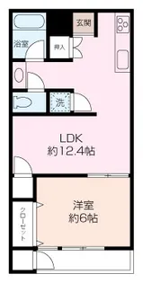 大坂山ハイツ【3階】の間取り