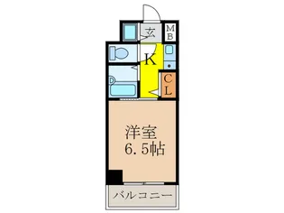 サンロ-ドII新大阪【3階】の間取り