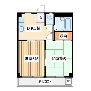 メゾン・ユキ【2階】の間取り