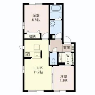 Dear・Court【1階】の間取り