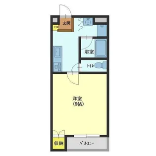 エセス【2階】の間取り