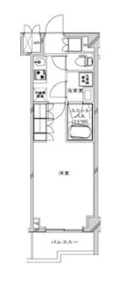 ルーブル川崎中丸子参番館【1階】の間取り