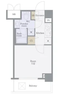 ドルチェ日暮里弐番館【7階】の間取り