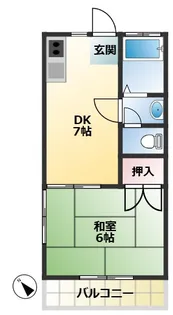 領家レジデンス【2階】の間取り