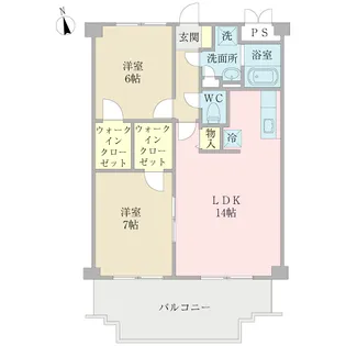 プリムローズIII【3階】の間取り