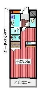 イーストセトル2035【3階】の間取り
