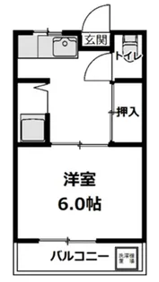コーポ豊田【3階】の間取り