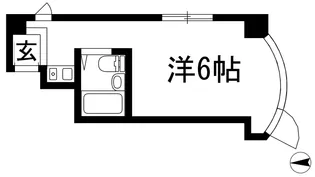 ロイヤルメゾン甲東園ガーデン【3階】の間取り