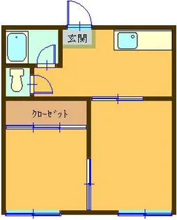 ハイツR&Y東石岡C棟【1階】の間取り