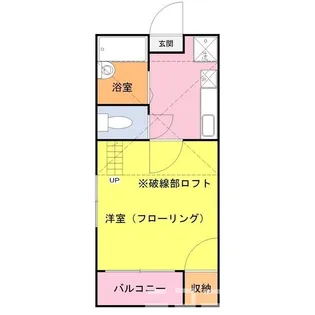 アーバングレイス【1階】の間取り
